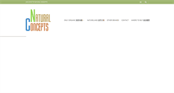 Desktop Screenshot of naturalconcepts.com.hk